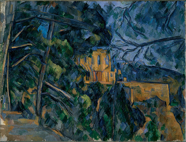 Chateau Noir - Paul Cezanne Painting